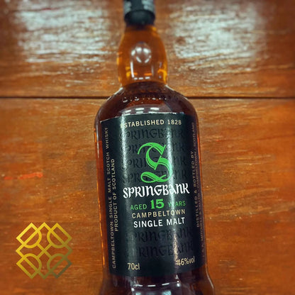 Springbank 15 - 15YO, Sherry, Old Version, 46%
Type : Single Malt Whisky