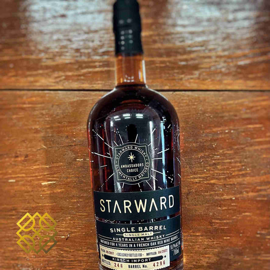 Starward - 4YO, 2017/2022, 59.7%  Type: Single Malt Whisky