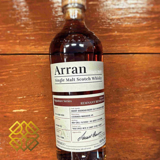 Arran, Remnant Renegade, Signature Series, 46% - Whisky