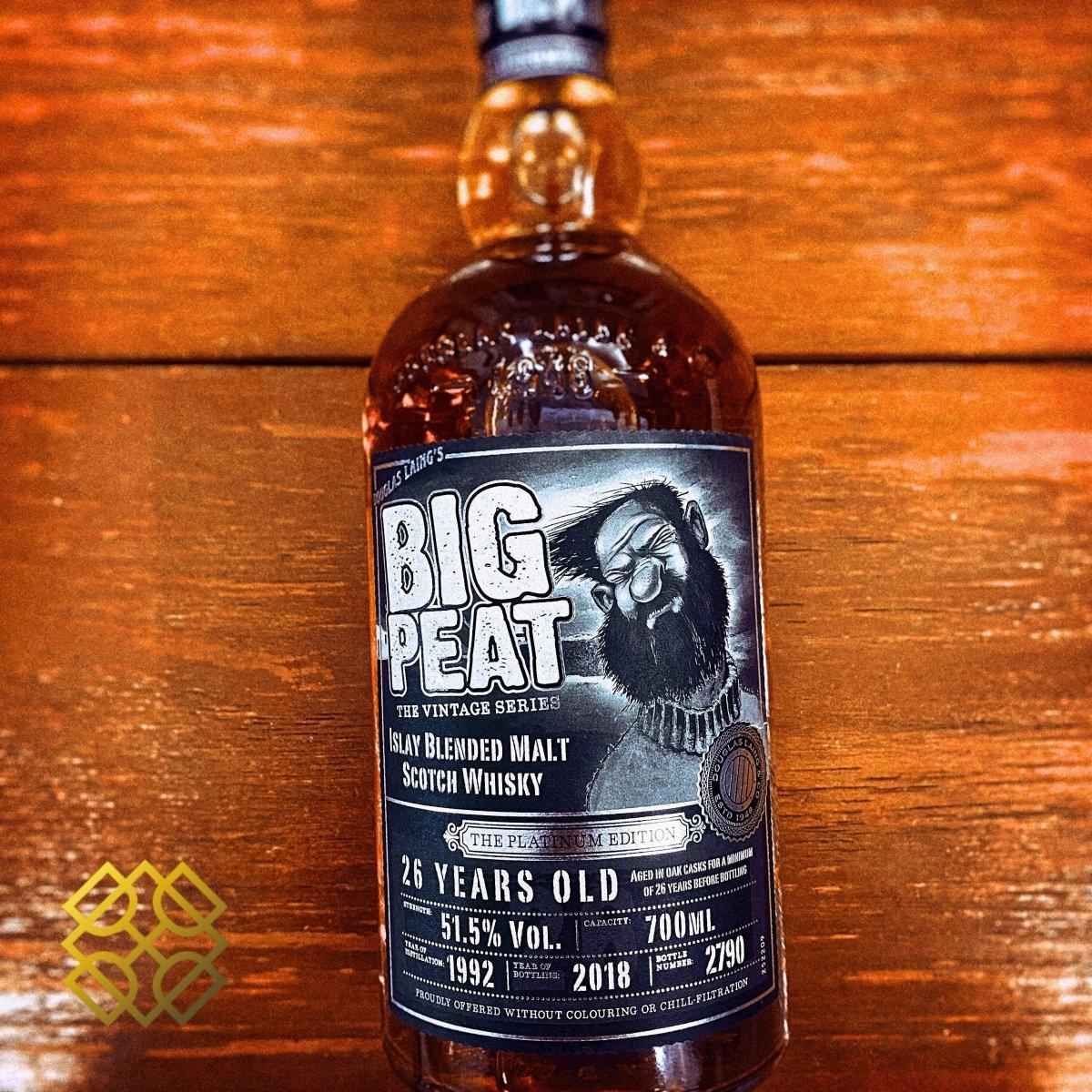 Big Peat -The Platinum Edition, 26YO,19922018,51.5% - Whisky