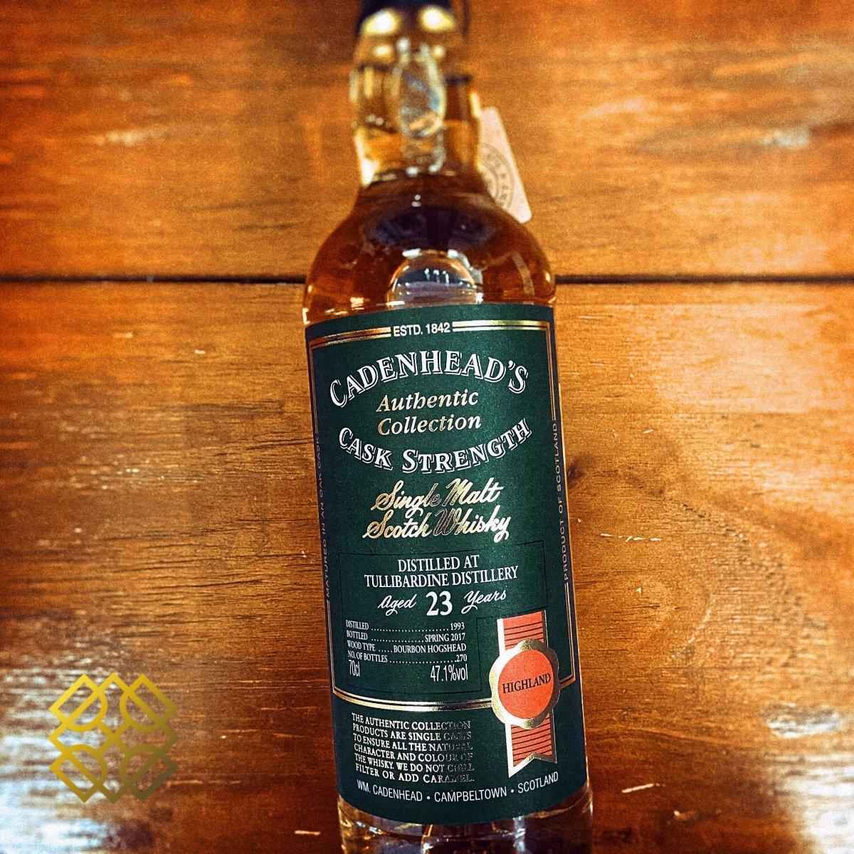 Cadenhead's Tullibardine - 23YO, 47.1% - Whisky