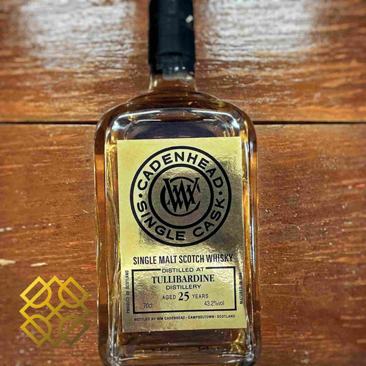 Cadenhead's Tullibardine - 25YO, 1993/2018, 43.2% - Whisky