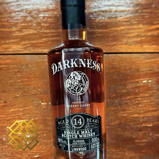 Darkness! Linkwood - 14YO, Oloroso Sherry Finish,56%-Whisky