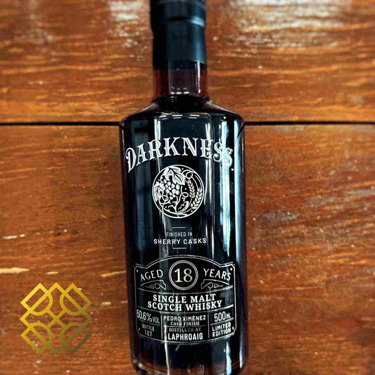Darkness! Laphroaig - 18YO, PX Sherry Finish, 52% - Whisky