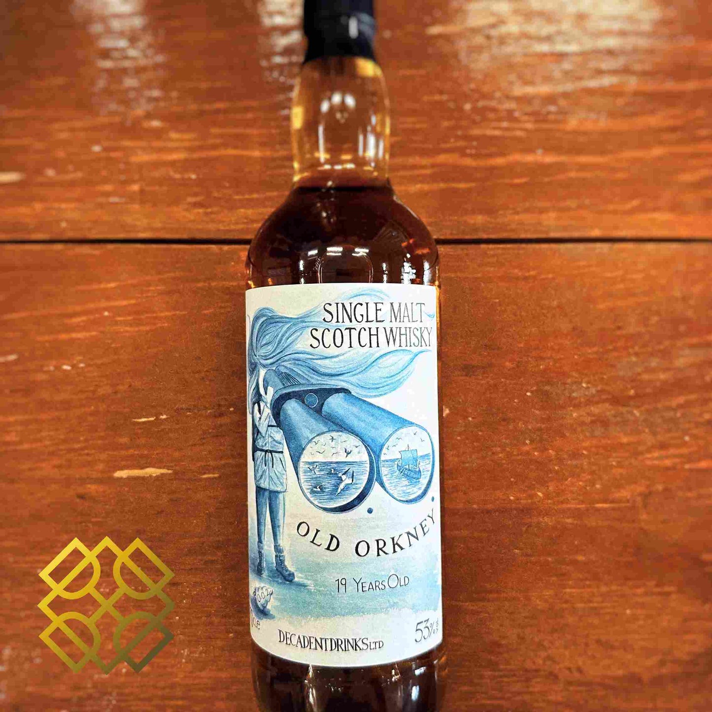 DeDr Old Orkney - 19YO,2004/2023,Refill Hogshead,53%-Whisky