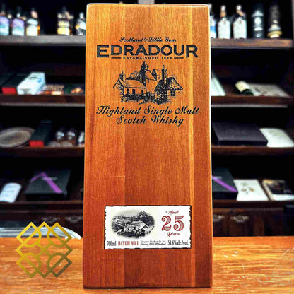 Edradour - 25YO, Ibisco Decanter, 54.6% - Whisky, 2