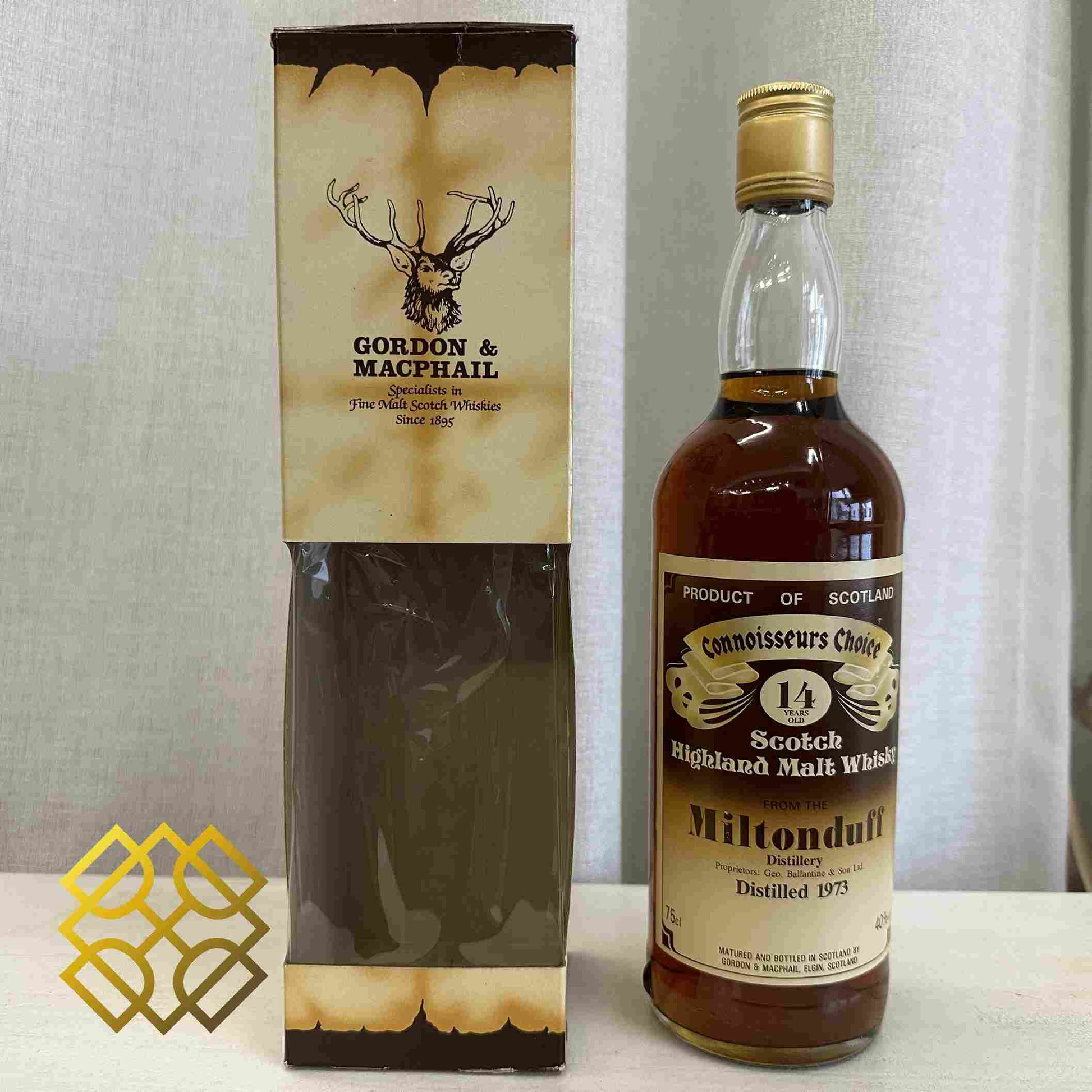 G&M Miltonduff - 14YO, 1973, Brown Label, 40% - Whisky, 2