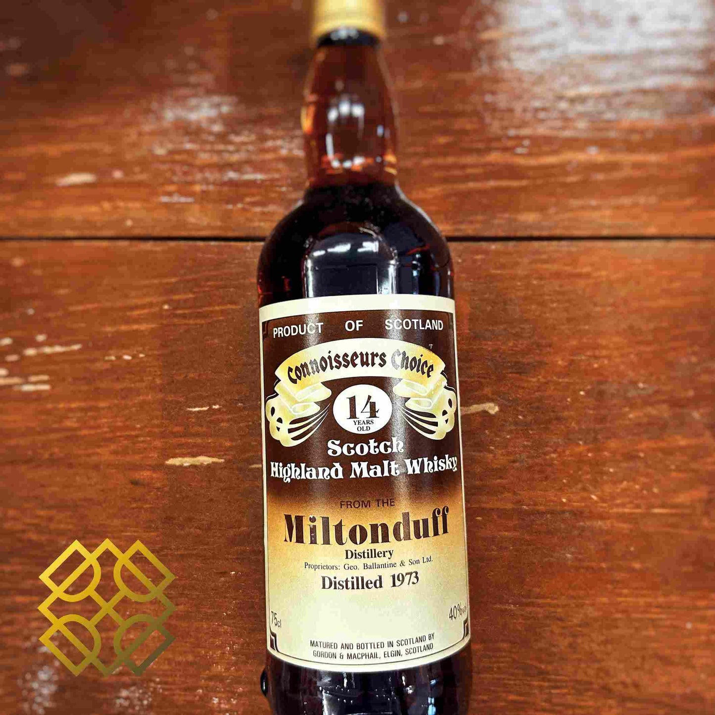 G&M Miltonduff - 14YO, 1973, Brown Label, 40% - Whisky