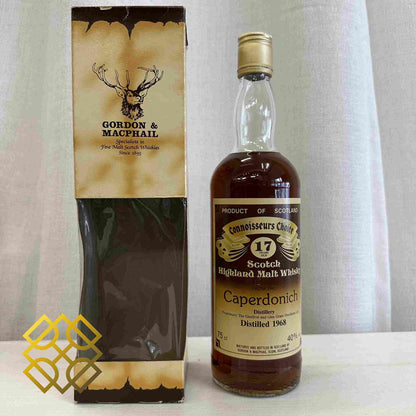 G&M Caperdonich - 17YO, 1968, Brown Label, 40% - Whisky, 2