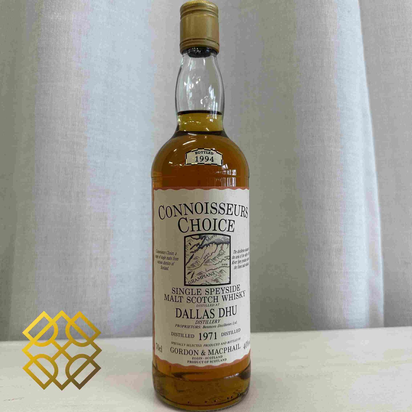 G&M Dallas Dhu - ~23YO, 1971/1994, OldMapLabel, 40%- Whisky, 2