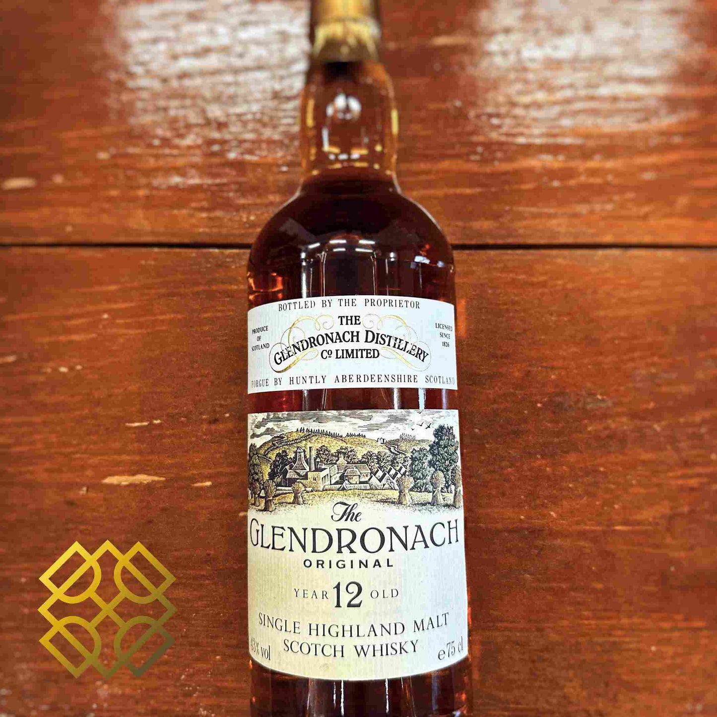 Glendronach - 12YO, 1980s, 43% - Whisky