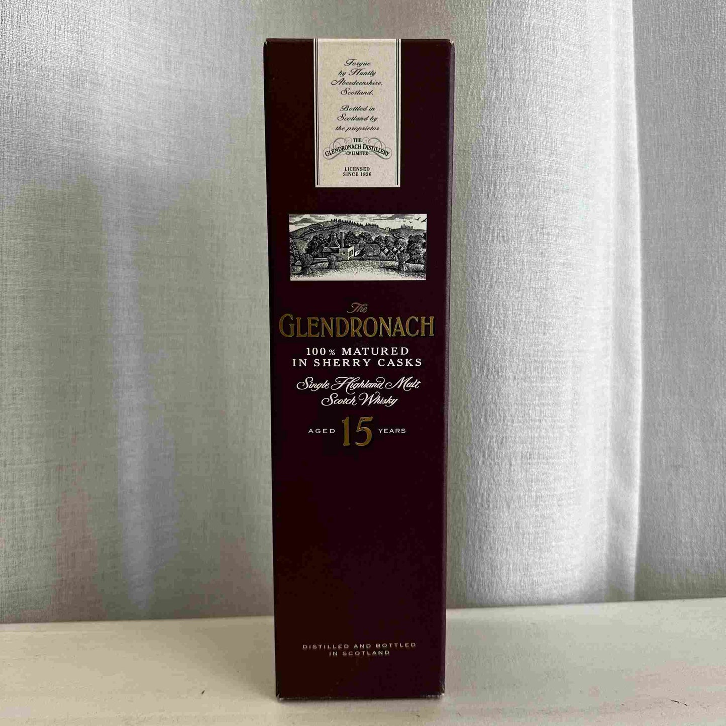 Glendronach - 15YO, 100% Matured in Sherry Casks,40%-Whisky,3