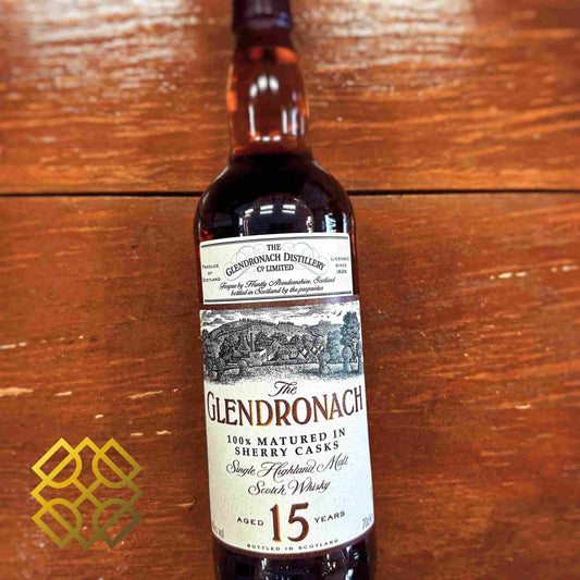 Glendronach - 15YO, 100% Matured in Sherry Casks,40%-Whisky