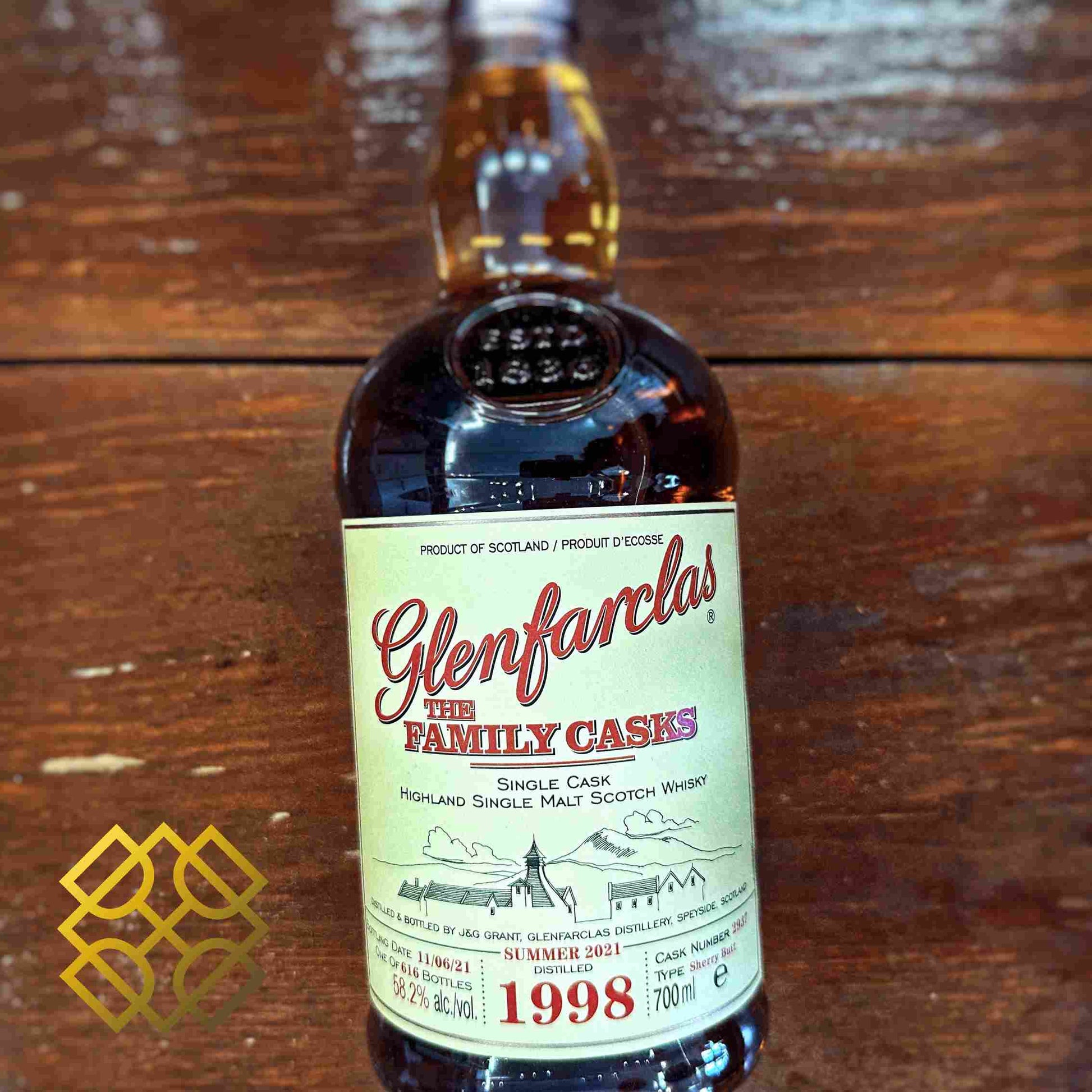  Glenfarclas - ~23YO, 1998/2021, Sherry Butt, 58.2% -Whisky