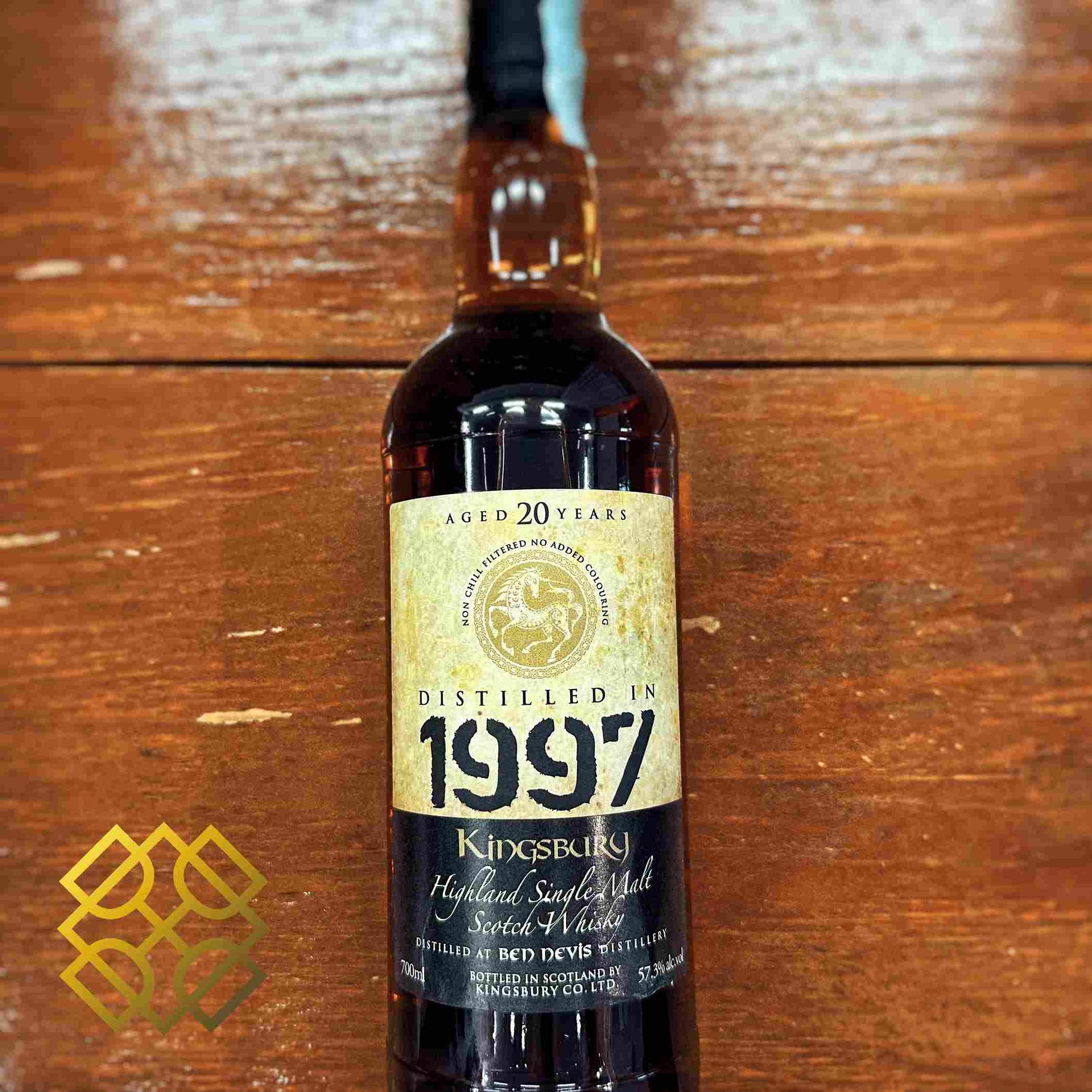 Kingsbury Ben Nevis - 20YO, 1997, #70, 57.3% - Whisky