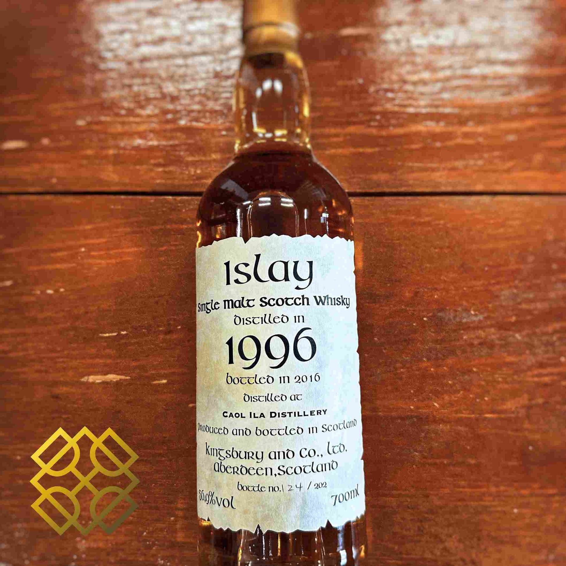 Kingsbury Caol Ila - 20YO, 1996/2016, #794, 56.9% - Whisky