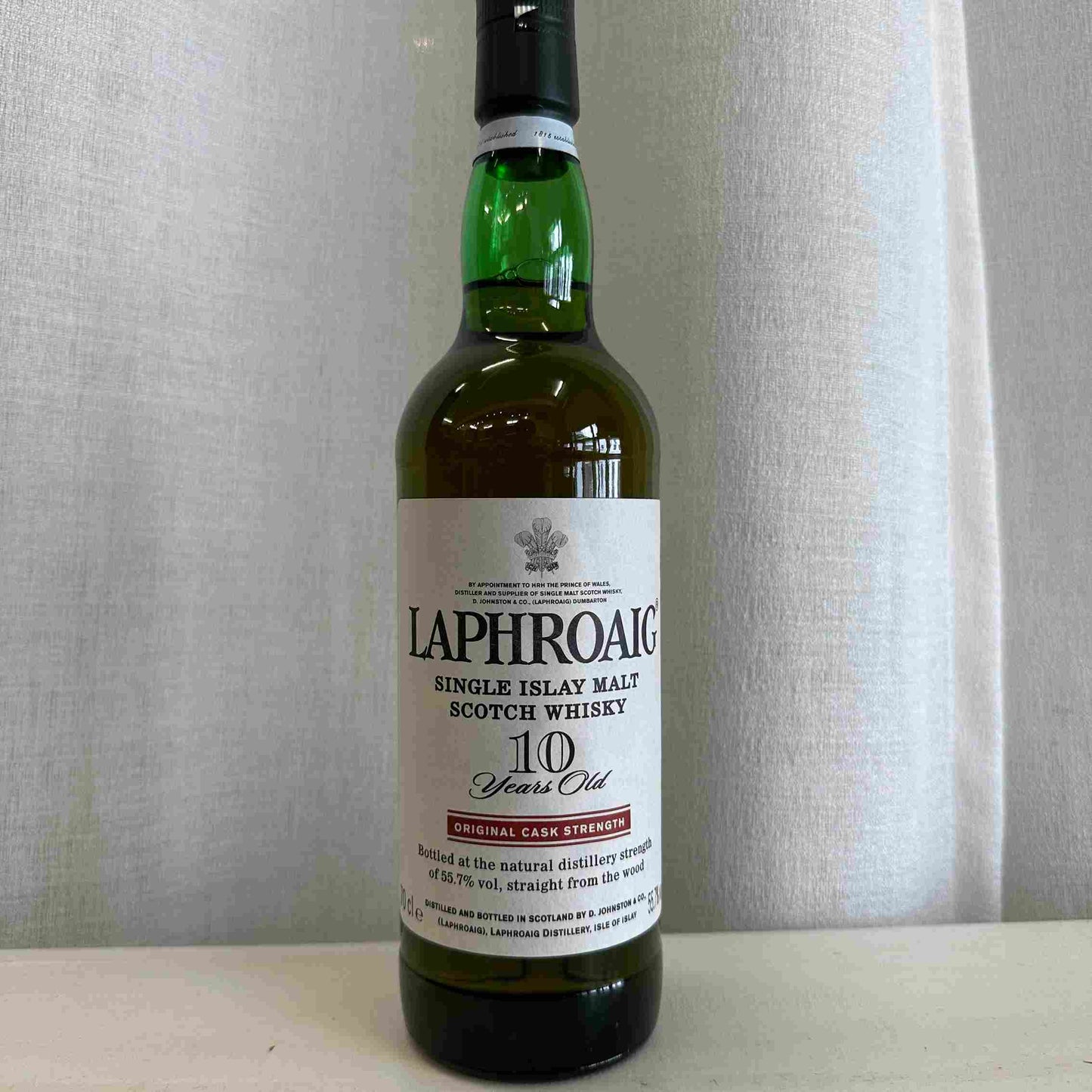 Laphroaig - 10YO, 2005, Red Stripe, 55.7% - Whisky,2