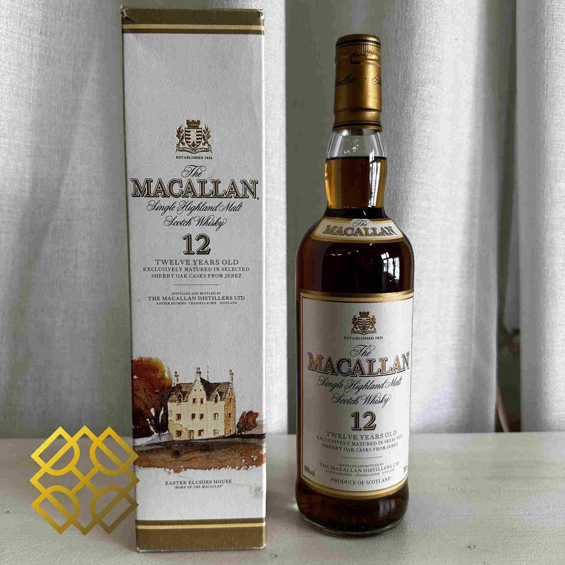 Macallan - 12YO, 90s bottled, 40% - Whisky, 2