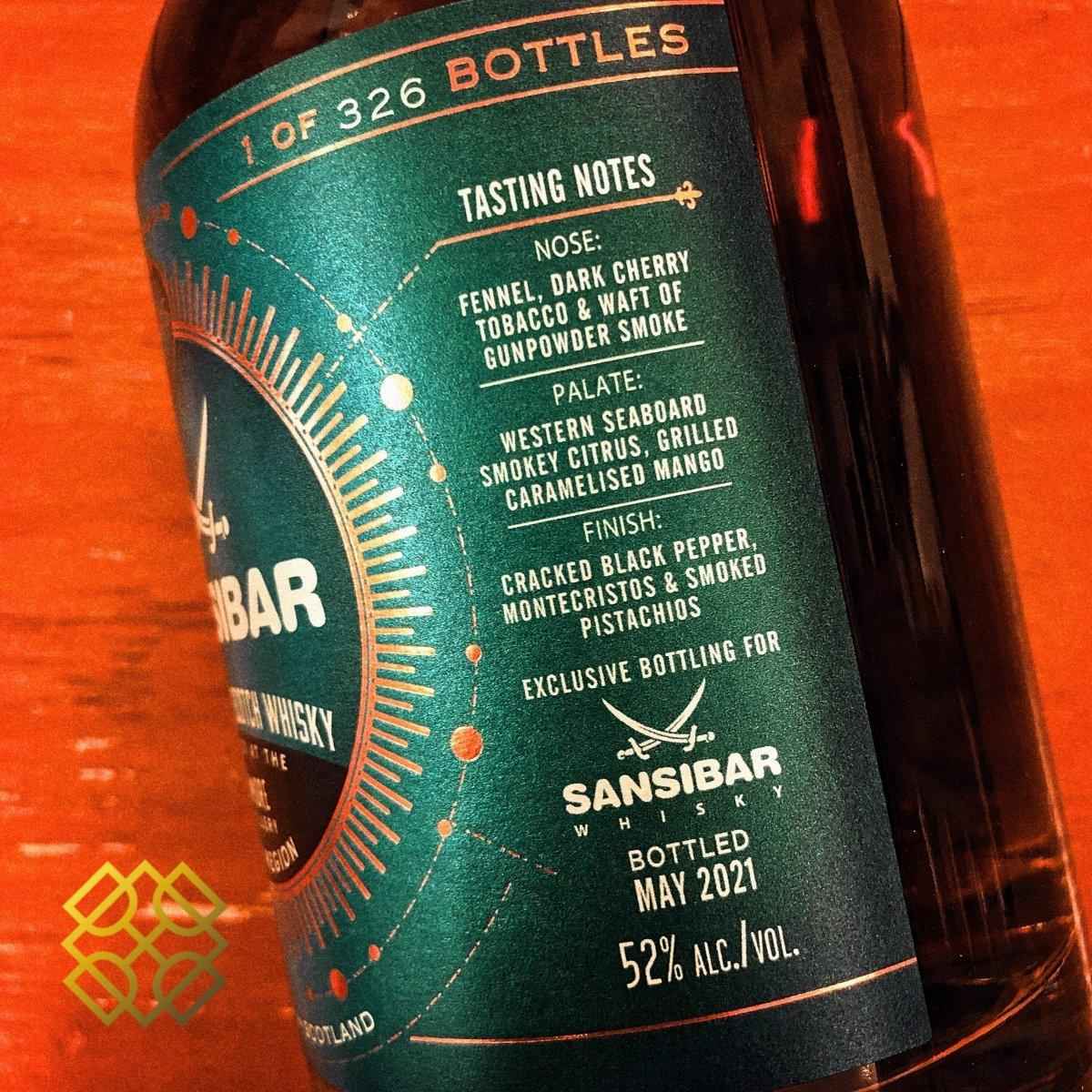 NSS Bowmore - 24YO, Sansibar 10th, 52% - Whisky, 3