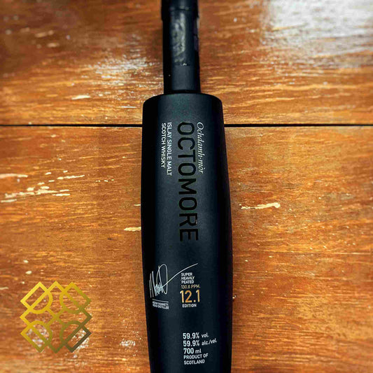 Octomore - 12.1, 5YO, 130.8ppm, 59.9%  - Scotch Whisky - Country_Scotland - Distillery_Bruichladdich (Octomore)