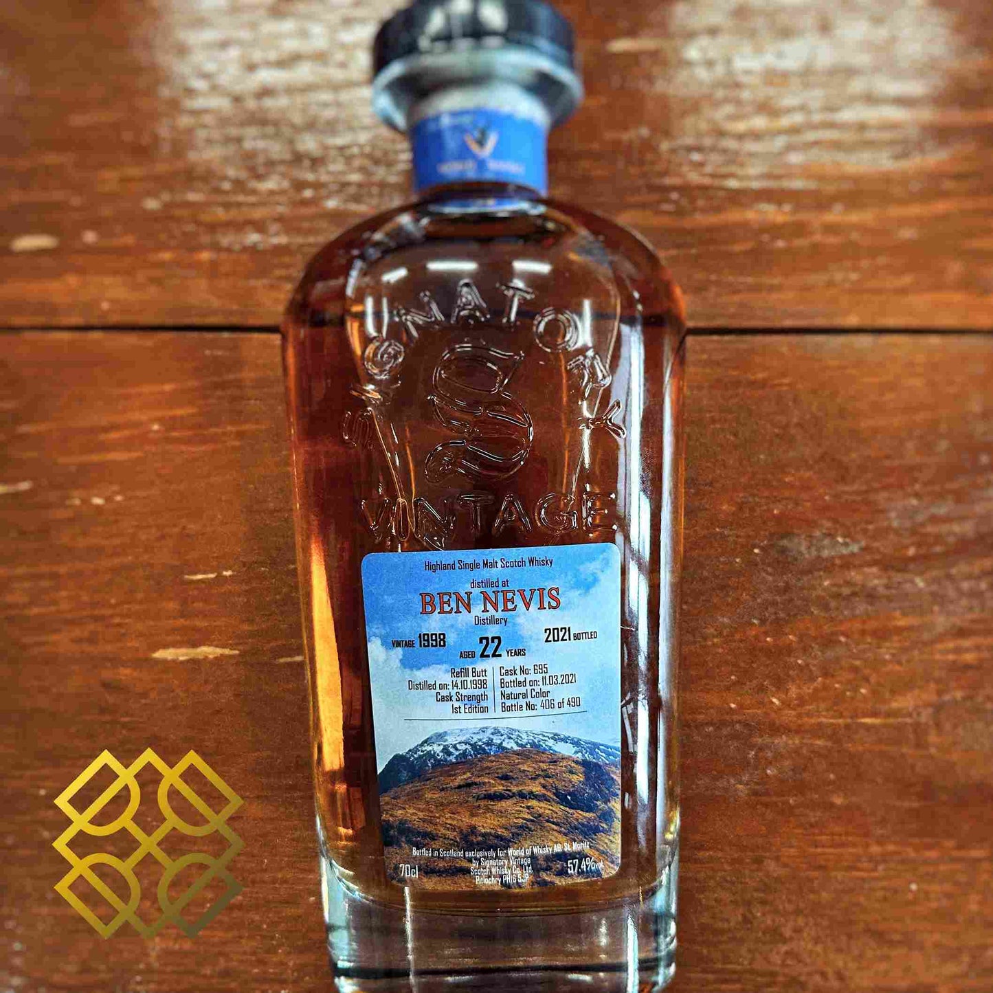 SV Ben Nevis - 22YO, 1998/2021, #695, 57.4% - Whisky