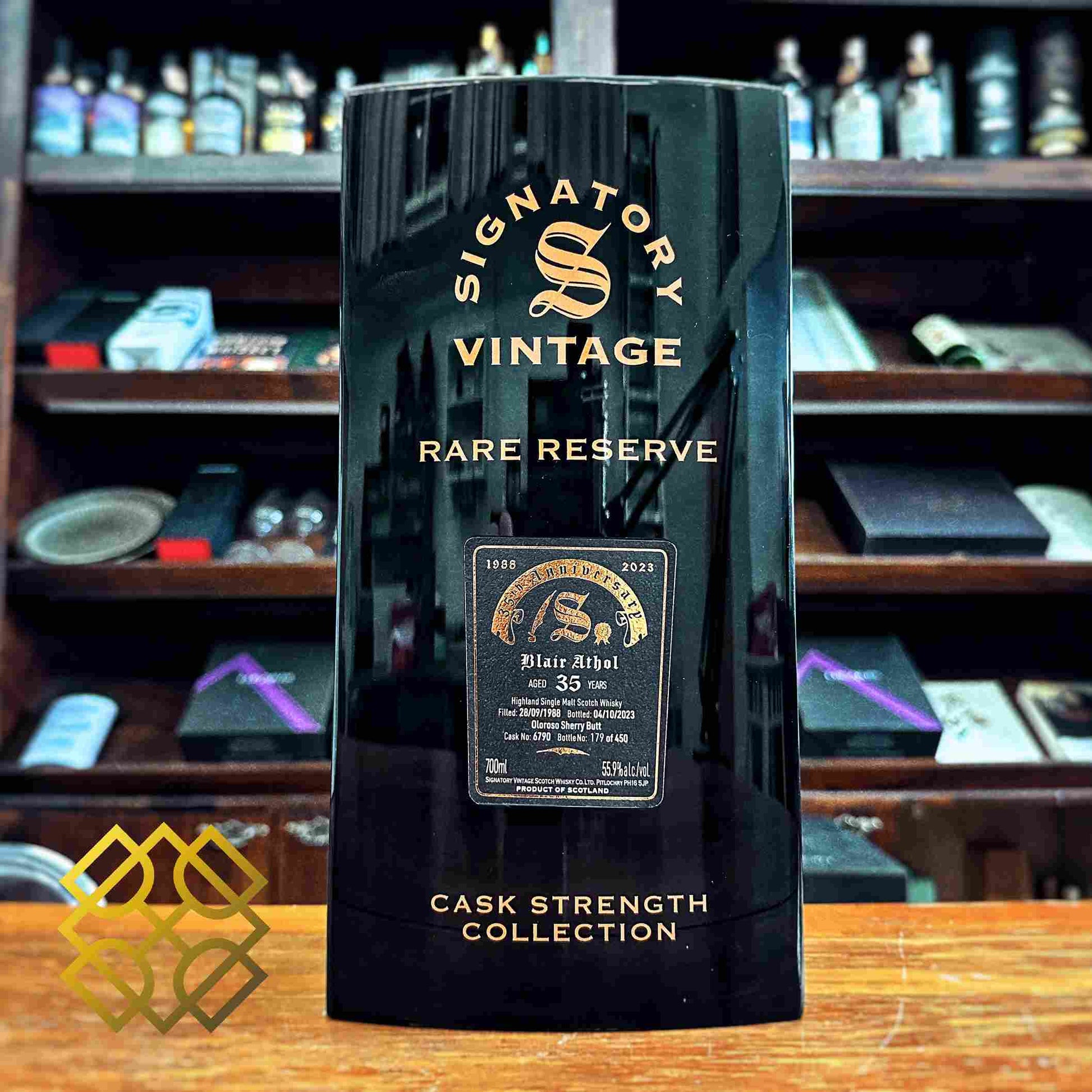 SV Blair Athol - 35YO, 1988/2023, #6790, 55.9% - Whisky, 2