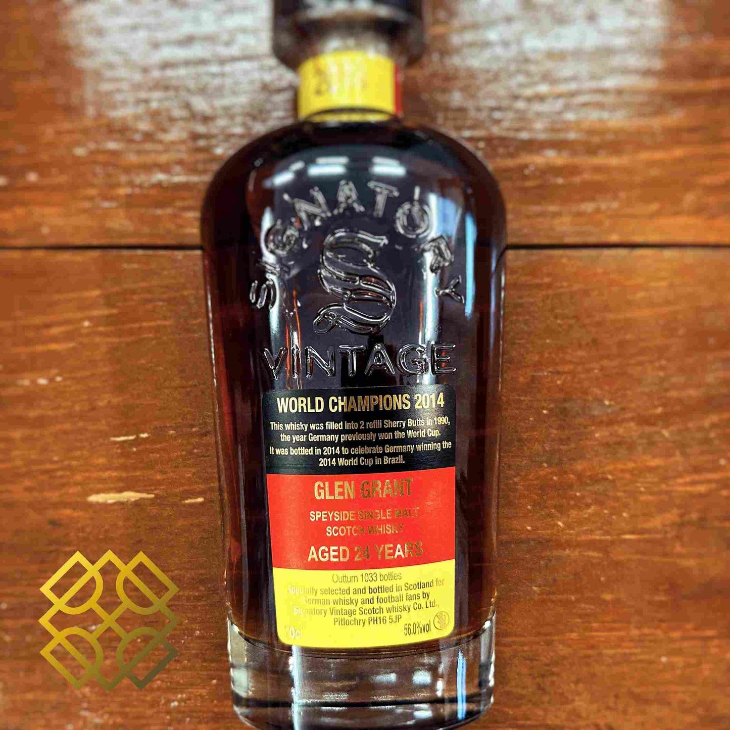 SV Glen Grant - 24YO, 1990/2014, 56% - Whisky