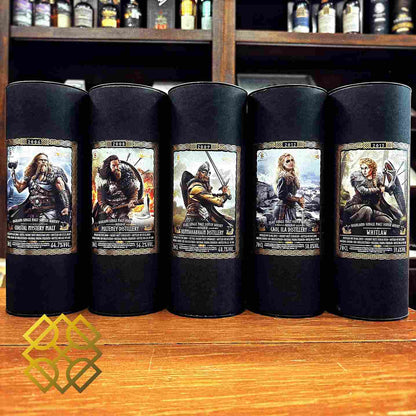 SV - Vikings Series (Full set 5 bottles) - Whisky, 2