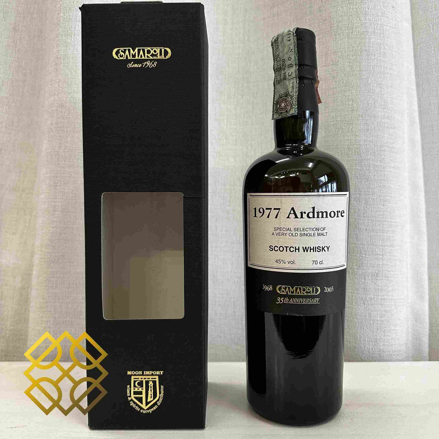 Samaroli Ardmore - ~26YO, 1977/2003, #7631, 45% - Whisky, 2