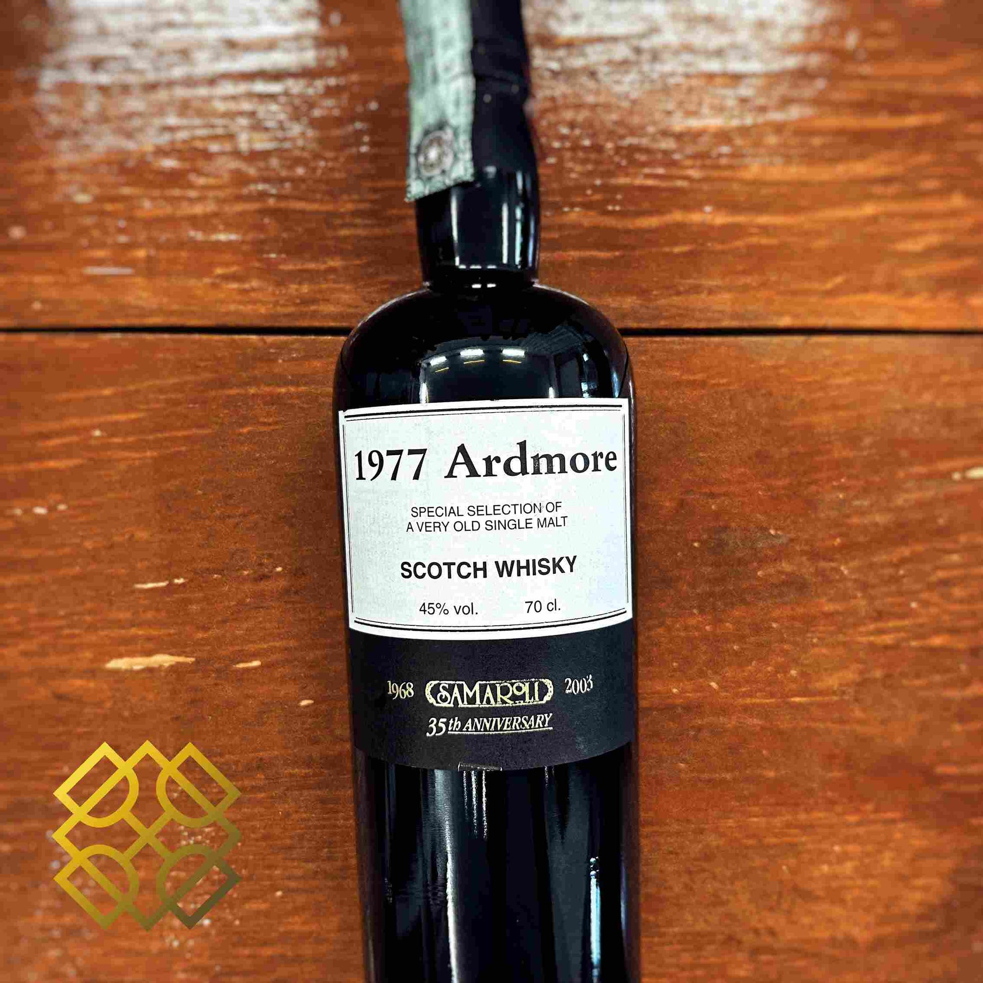 Samaroli Ardmore - ~26YO, 1977/2003, #7631, 45% - Whisky