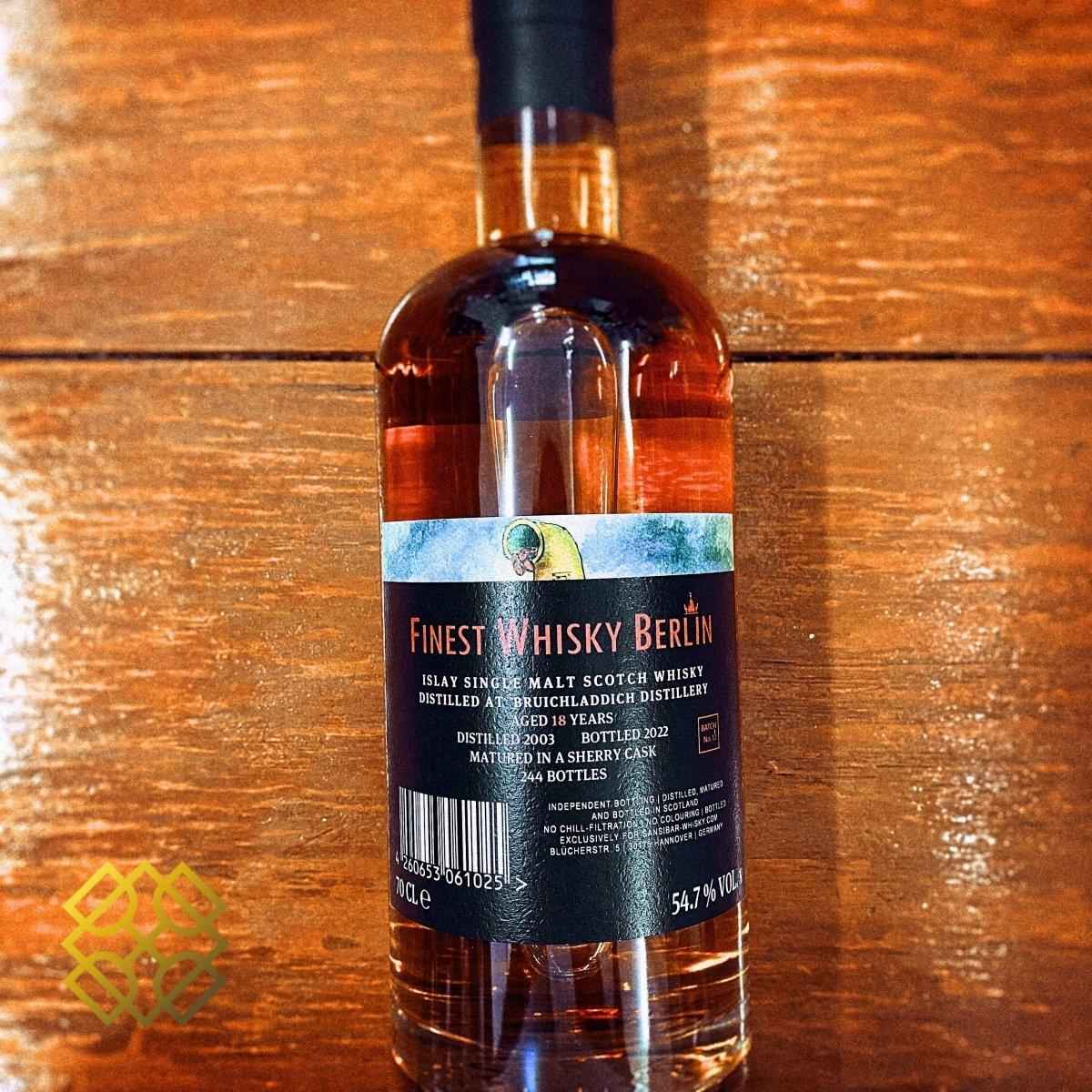 Sansibar Bruichladdich - 18YO, 54.7% - Whisky, 2