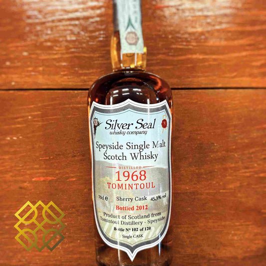 Silver Seal Tomintoul - ~44YO, 1968/2012, 45.3% - Whisky