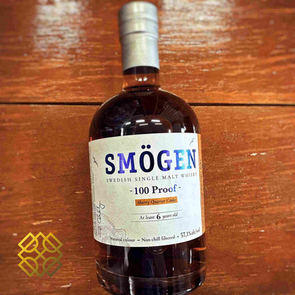 Smogen - 100 Proof, 6YO, Sherry cask 57.1% B2- Smogen Whisky
