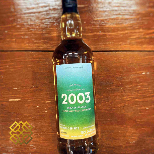 SphericSpirits Orkney Islands-20YO, 2003/2023, 54.7%-Whisky