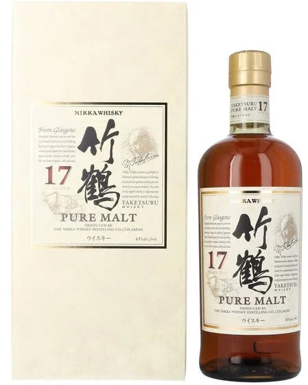 Taketsuru 竹鶴 - 17YO, Pure Malt, 43% - Whisky