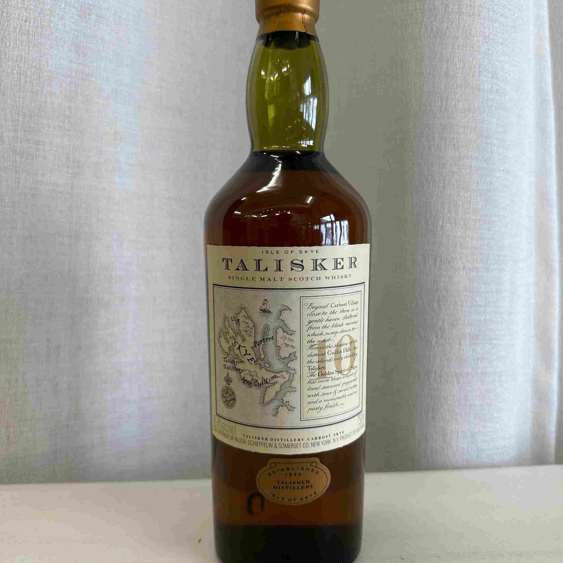 Talisker - 10YO, 1990s, Classic Malts of Scotland, 45.8%,2