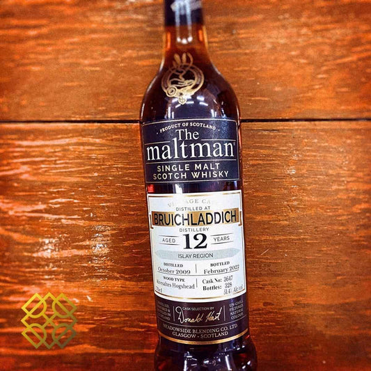 The Maltman Bruichladdich - 12YO, 20092022, 51.4% - Whisky