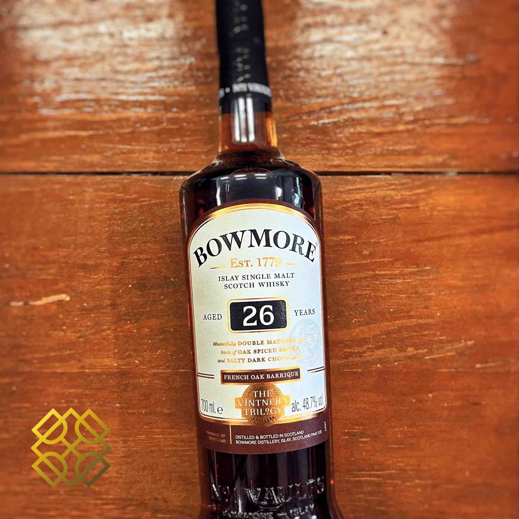 Bowmore - 26YO, 2017, The Vintner's Trilogy, 48.7%  Type: Single Malt Whisky