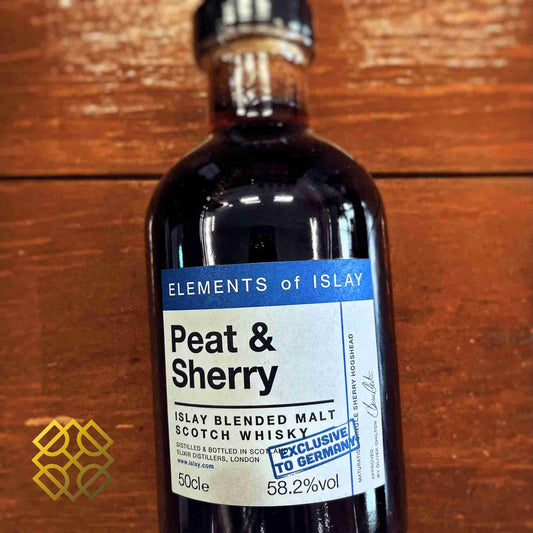 Elements of Islay - Peat & Sherry, 58.2%  Type : Blended malt whisky