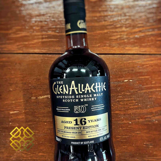 GlenAllachie Present edition Type : Single malt whisky