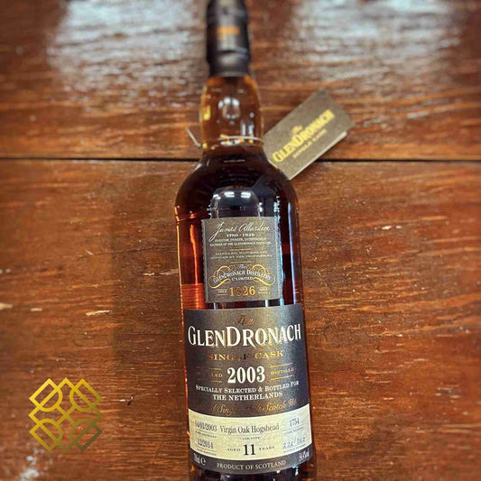 Glendronach - 11YO, 2003/2014, #1754, 54.4% Type : Single malt whisky