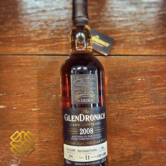 Glendronach - 11YO, 2008/2020, #648, 61.0% Type : Single malt whisky 