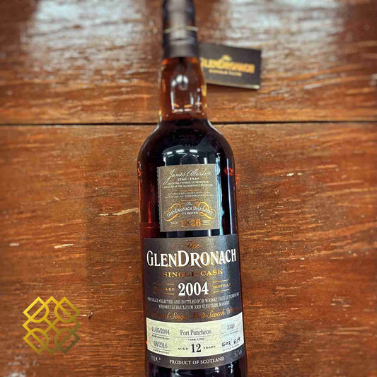 Glendronach - 12YO, 2004/2016, #3340, 55.1% Type : Single malt whisky