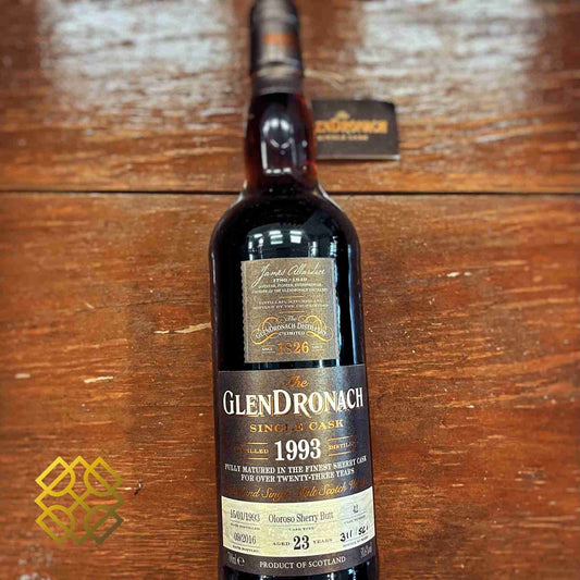 Glendronach - 23YO, 1993/2016, #42, 58.6% Type : Single malt whisky