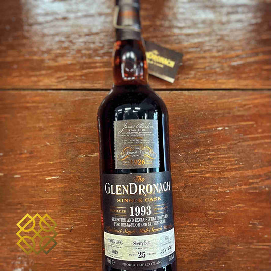 Glendronach - 25YO, 1993/2018, #657, 58.5% Type : Single malt whisky