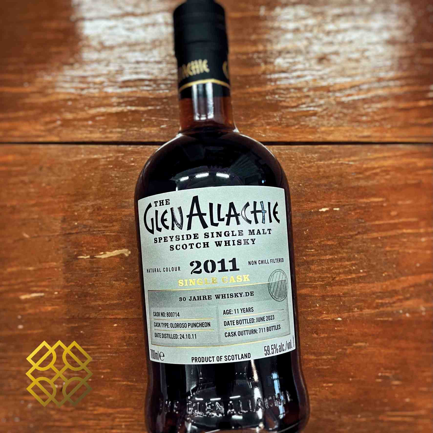 Glenallachie 11YO #800714 Type: Single malt whisky