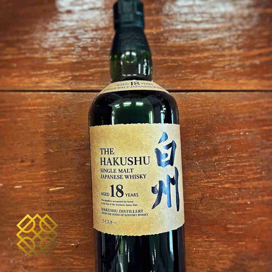 Hakushu 白州 - 18YO, 43%  Type : Single Malt Whisky
