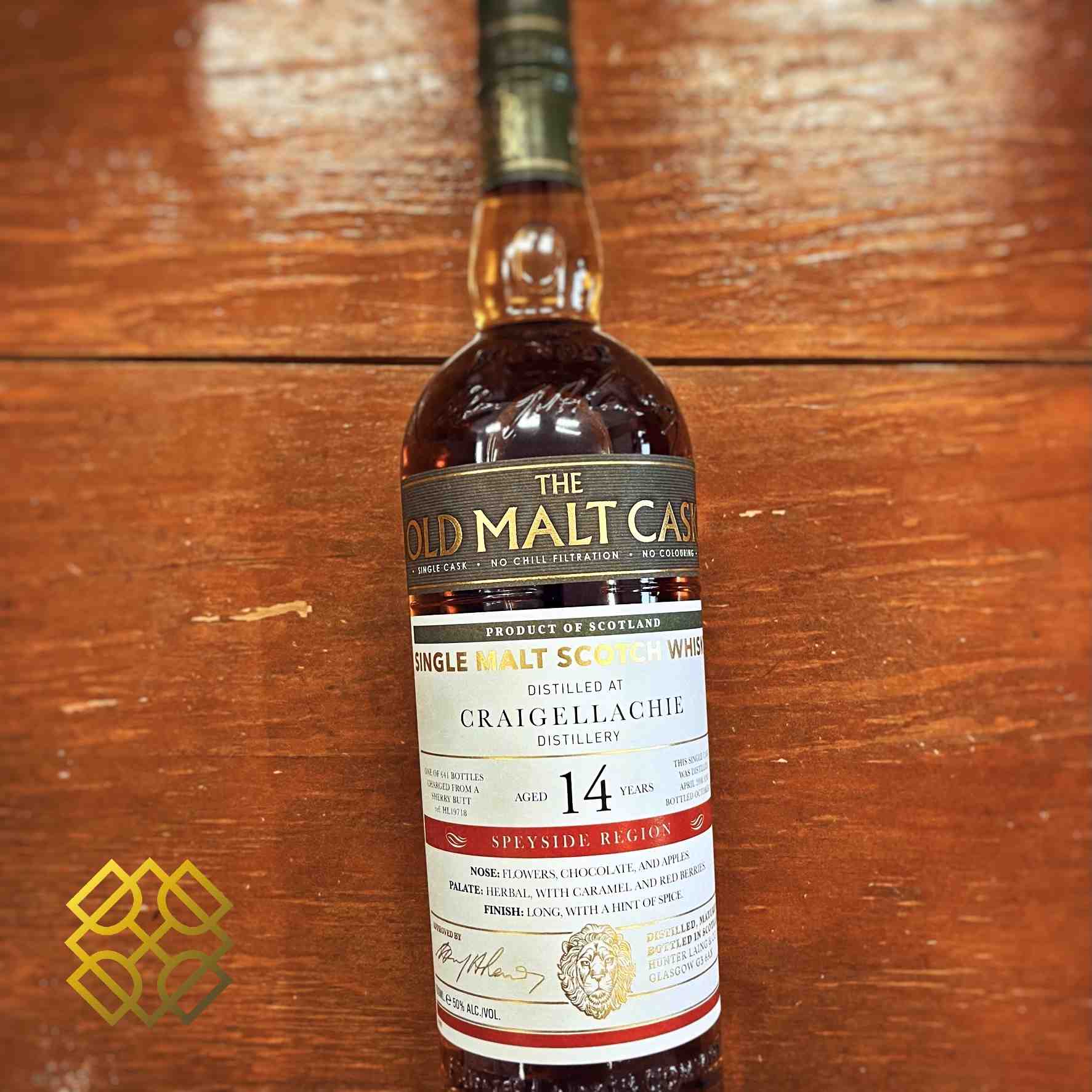 Old Malt Cask Craigellachie 14YO Type : Single malt whisky