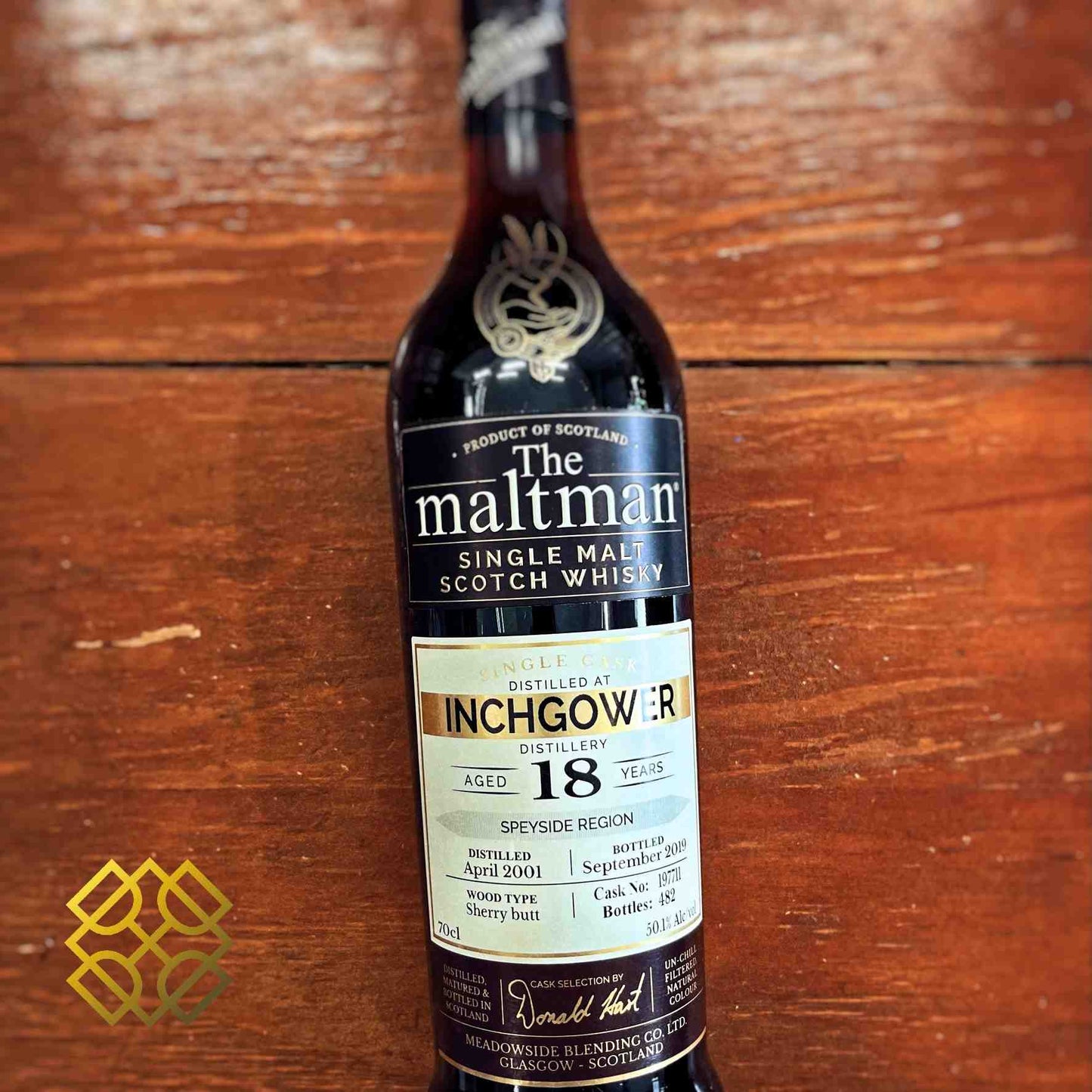 The Maltman Inchgower - 18YO, 2001/2019, 50.1%  Type: Single Malt Whisky