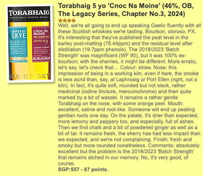 Torabhaig, 2024, CnocNaMoine, TheLegacySeries#3, 46%-Whisky, whiskyfun